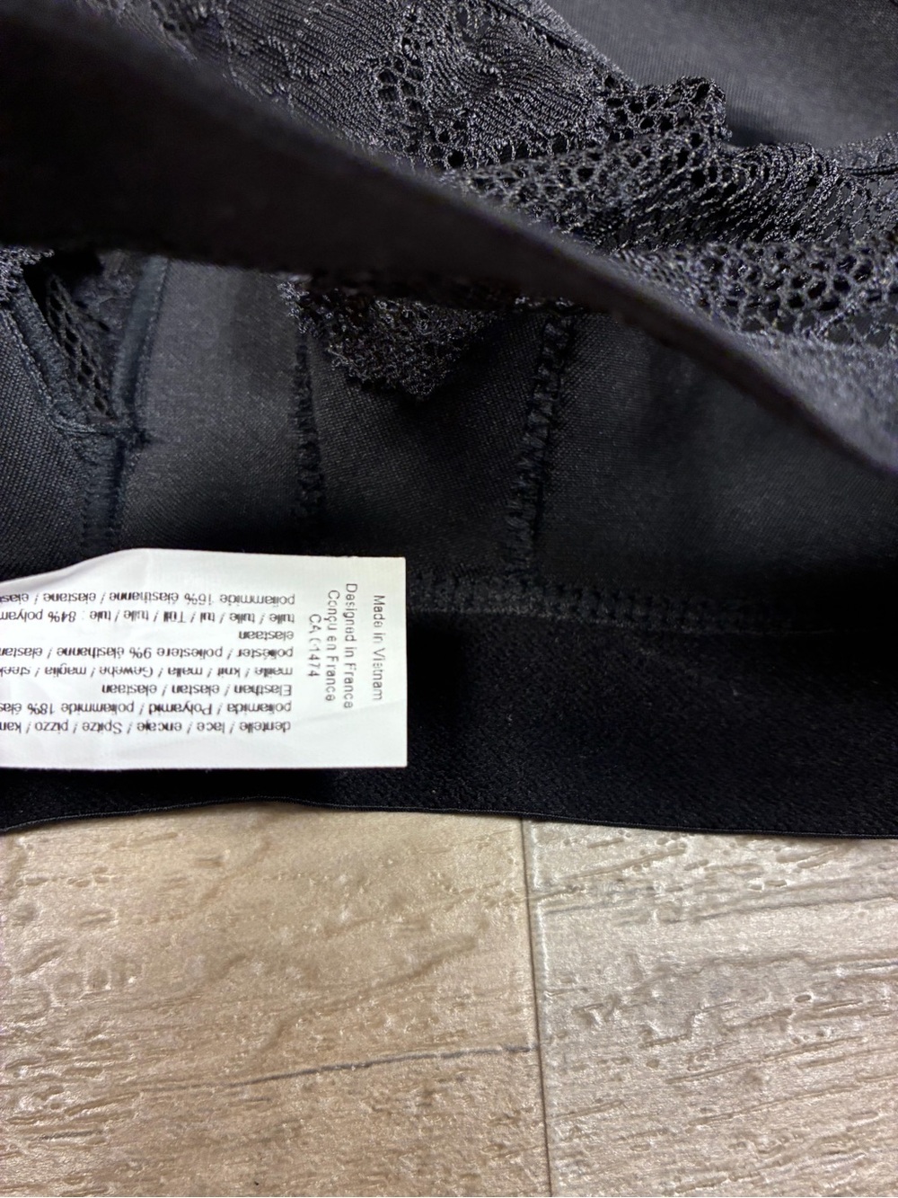 Chantelle Everyday Lace Racerback Wirefree Bralette - Picture 7 of 11